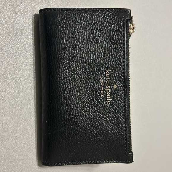 Kate Spade Slim Bifold Wallet Black - Picture 5 of 5
